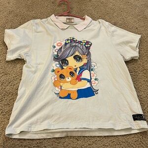 Teddy Fresh x Yurie Sekiya Anime Girl Shirt